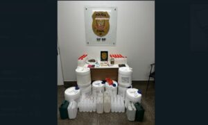 Polícia Civil desmonta laboratório de produção de lança-perfume em Samambaia