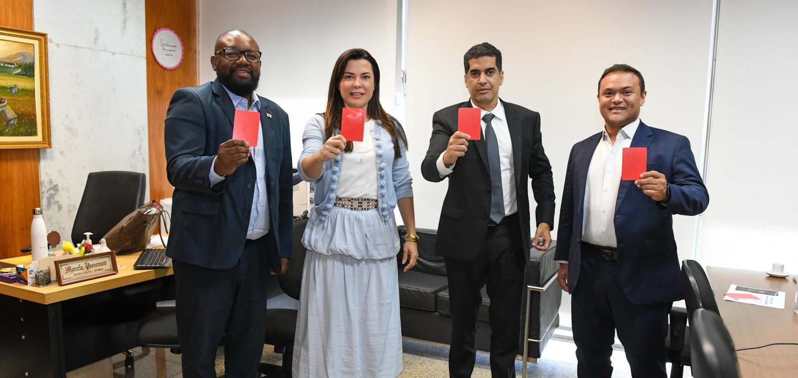 Mané Garrincha será palco do lançamento da campanha “Cartão Vermelho para o Racismo”